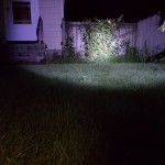 Ultrafire 502b - on high at 20 ft