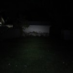 Nitecore P16, medium mode at 75 ft
