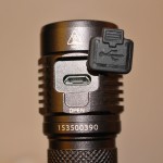 The USB charging port