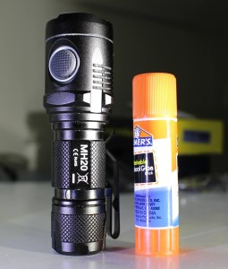 Not much taller than a glue stick!