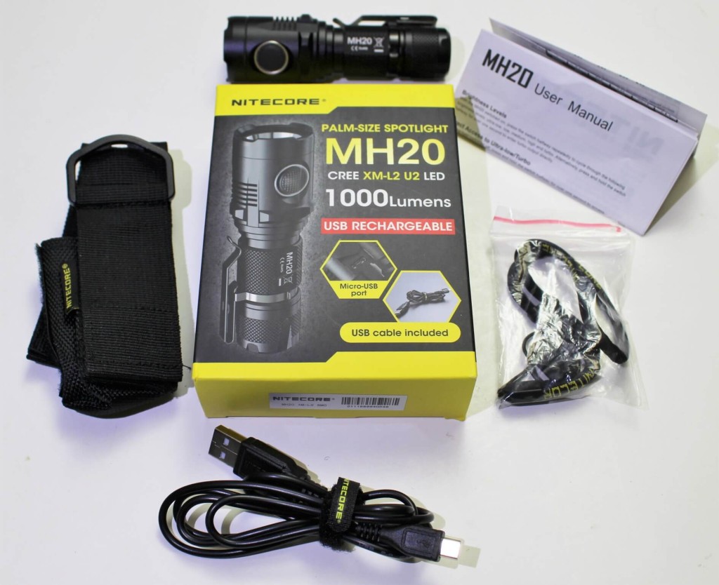 The entire MH20 package