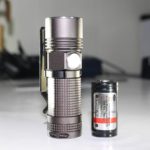 Next to a 16340 battery