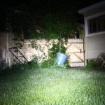 Manker E14 on high - 17ft