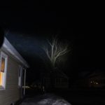 Lumintop SD26 on a tree on turbo mode