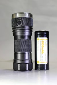 DQG Tiny 26650 and an 18650 battery