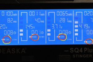 Adeaska SQ4 Plus battery charger can charge at different currents
