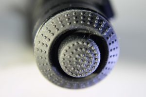 double-switch tailcap on Klarus 360x3 flashlight