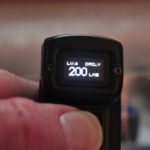 Nitecore TUP OLED display