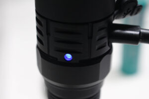 Nitecore P23i voltage indicator