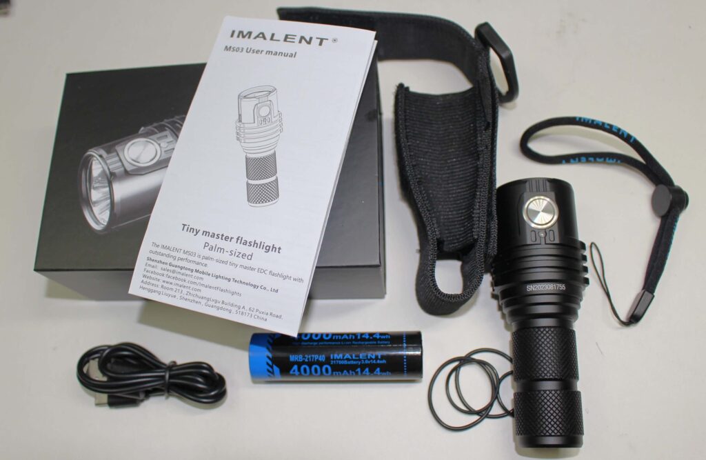 Imalent MS03 package