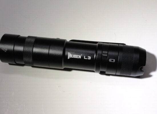 Wuben L3 Tactical LED Flashlight Review